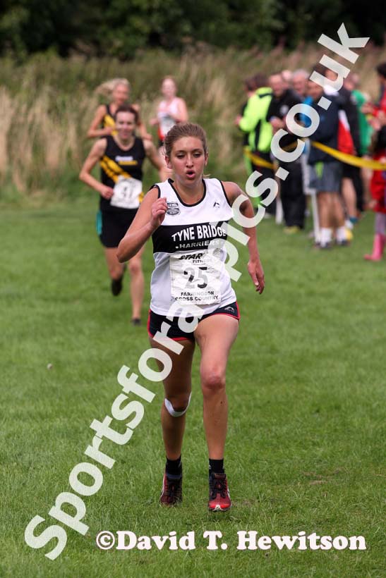 Senior women 25, Sunderland Cross Country Open.